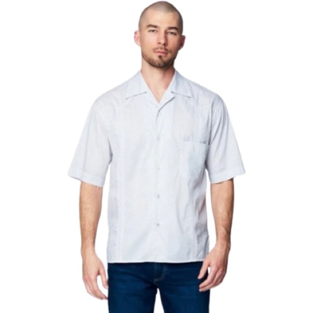 Blank NYC Happy To See Me Short Sleeve Woven Shirt